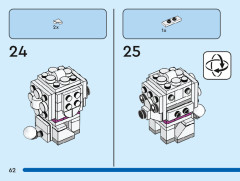 LEGO 40546 instructions page 62 – build guide