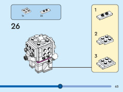 LEGO 40546 instructions page 63 – build guide
