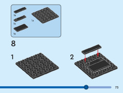 LEGO 40546 instructions page 73 – build guide