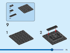 LEGO 40546 instructions page 75 – build guide