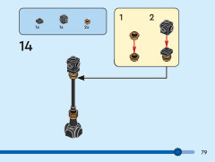 LEGO 40546 instructions page 79 – build guide
