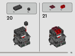 LEGO 40547 instructions page 15 – build guide