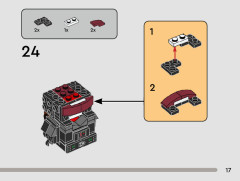 LEGO 40547 instructions page 17 – build guide