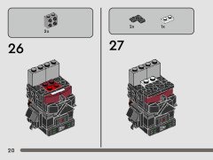 LEGO 40547 instructions page 20 – build guide