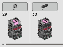 LEGO 40547 instructions page 22 – build guide