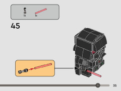 LEGO 40547 instructions page 35 – build guide