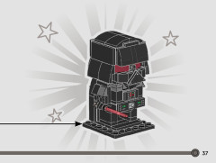 LEGO 40547 instructions page 37 – build guide