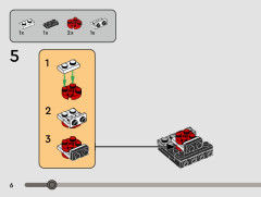 LEGO 40547 instructions page 6 – build guide