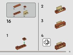 LEGO 40547 instructions page 11 – build guide