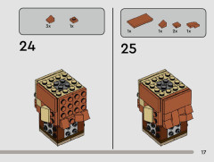 LEGO 40547 instructions page 17 – build guide