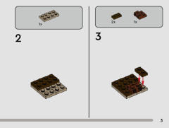 LEGO 40547 instructions page 3 – build guide