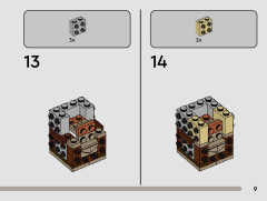 LEGO 40547 instructions page 9 – build guide