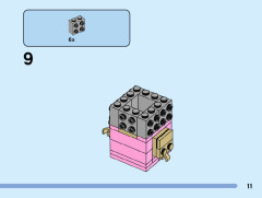 LEGO 40548 instructions page 11 – build guide