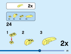 LEGO 40548 instructions page 25 – build guide