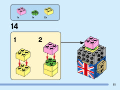 LEGO 40548 instructions page 11 – build guide