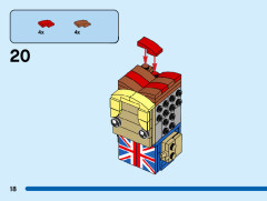 LEGO 40548 instructions page 18 – build guide