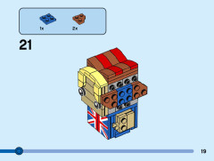 LEGO 40548 instructions page 19 – build guide