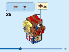 LEGO 40548 instructions page 23 – build guide