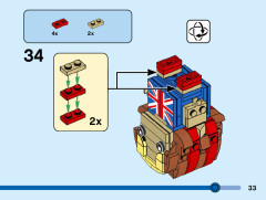 LEGO 40548 instructions page 33 – build guide