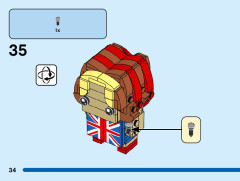 LEGO 40548 instructions page 34 – build guide