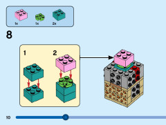 LEGO 40548 instructions page 10 – build guide