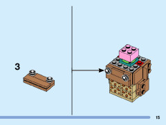 LEGO 40548 instructions page 15 – build guide