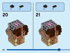 LEGO 40548 instructions page 22 – build guide