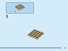 LEGO 40548 instructions page 3 – build guide