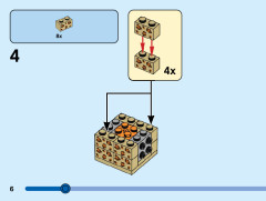 LEGO 40548 instructions page 6 – build guide
