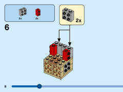 LEGO 40548 instructions page 8 – build guide