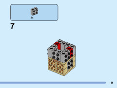 LEGO 40548 instructions page 9 – build guide
