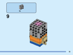 LEGO 40548 instructions page 11 – build guide