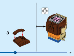 LEGO 40548 instructions page 19 – build guide
