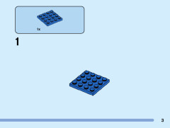 LEGO 40548 instructions page 3 – build guide