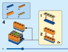 LEGO 40548 instructions page 6 – build guide