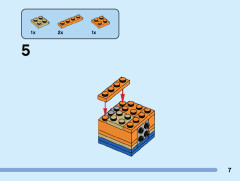 LEGO 40548 instructions page 7 – build guide