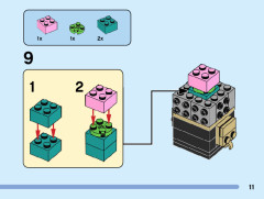 LEGO 40548 instructions page 11 – build guide