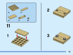 LEGO 40548 instructions page 13 – build guide