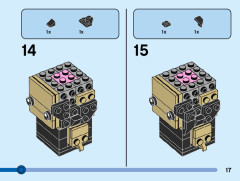 LEGO 40548 instructions page 17 – build guide