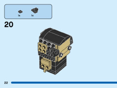 LEGO 40548 instructions page 22 – build guide