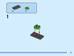 LEGO 40548 instructions page 3 – build guide