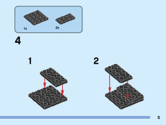 LEGO 40548 instructions page 5 – build guide
