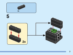 LEGO 40548 instructions page 7 – build guide