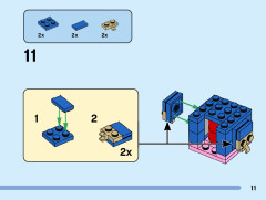 LEGO 40549 instructions page 11 – build guide