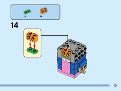 LEGO 40549 instructions page 13 – build guide