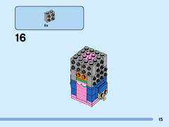 LEGO 40549 instructions page 15 – build guide