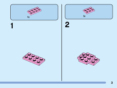 LEGO 40549 instructions page 3 – build guide