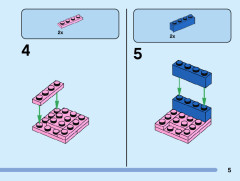LEGO 40549 instructions page 5 – build guide