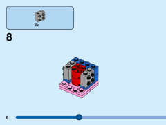 LEGO 40549 instructions page 8 – build guide