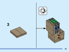 LEGO 40549 instructions page 15 – build guide